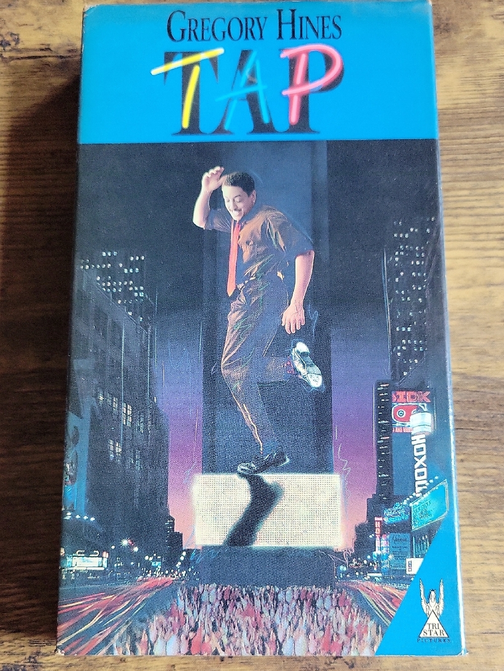 Gregory Hines TAP VHS Movie — Blue Cover
